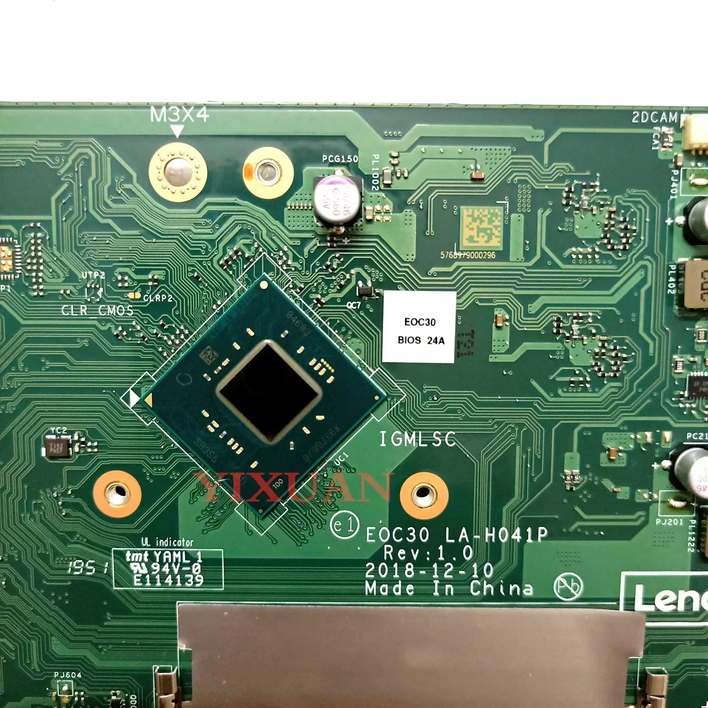 ДляEOC30 LA-H041P для A340-22IGM A340-24IGM Материнская плата все в одном (ideacentre) с процессором J4005