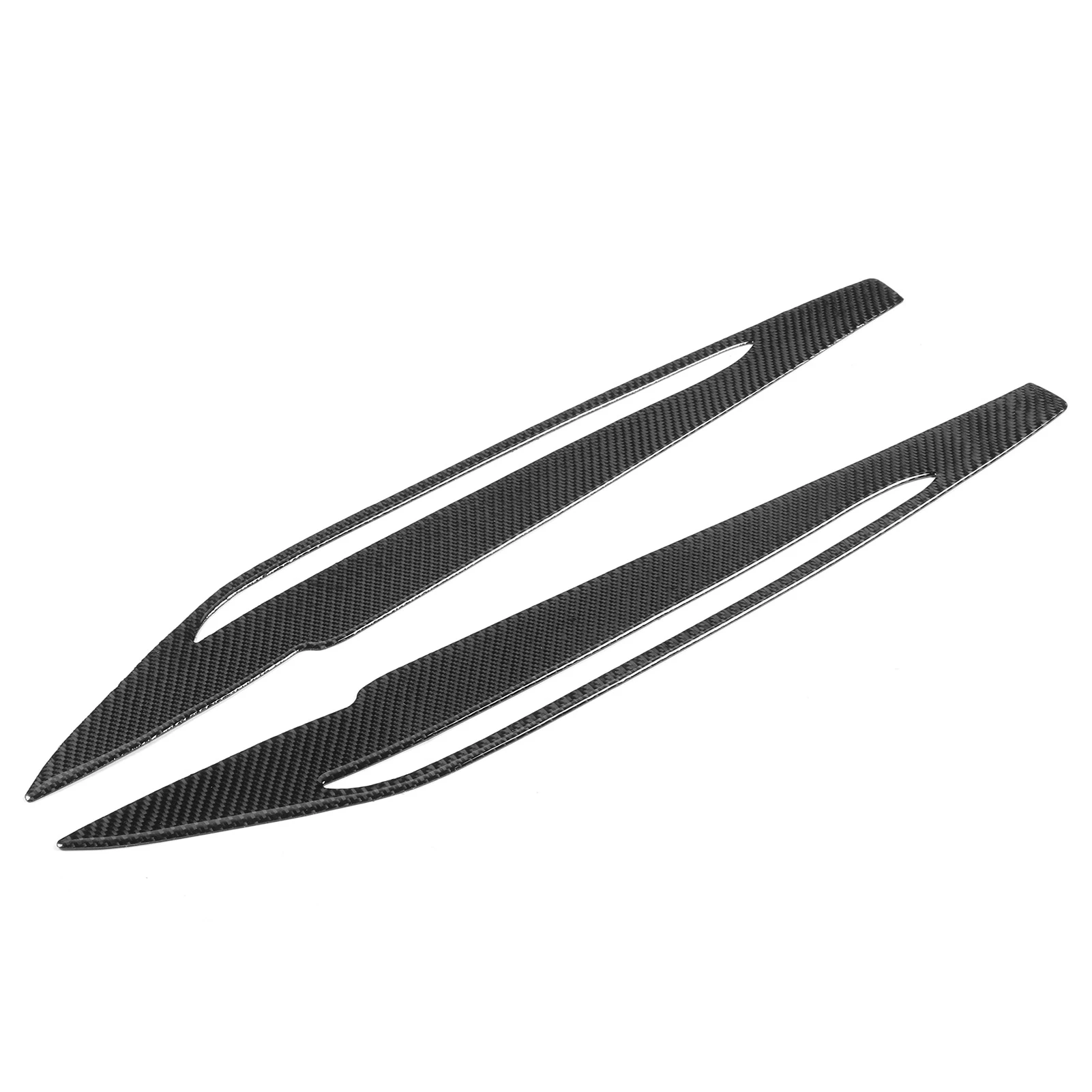 Накладка из углеродного волокна для передних фар век бровей украшение подходит X5