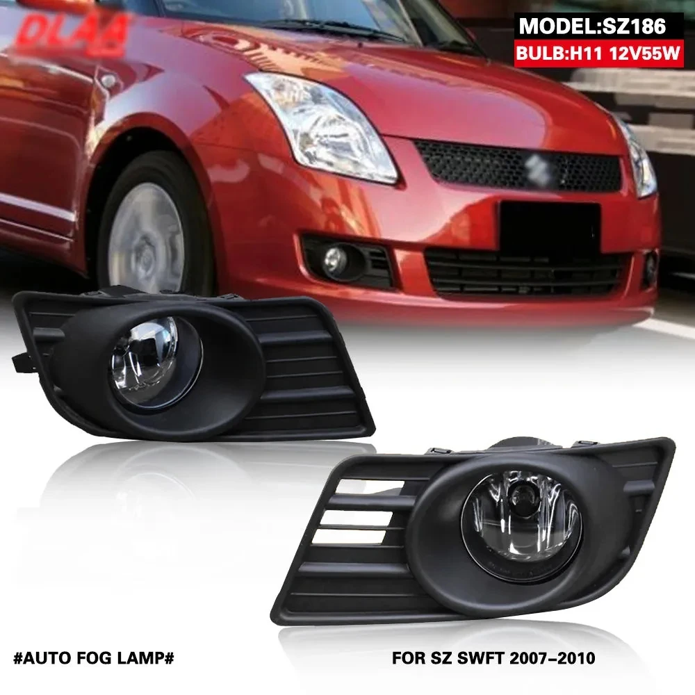 

Front fog lamp frame bumper lamp decorative cover For 2007-2010