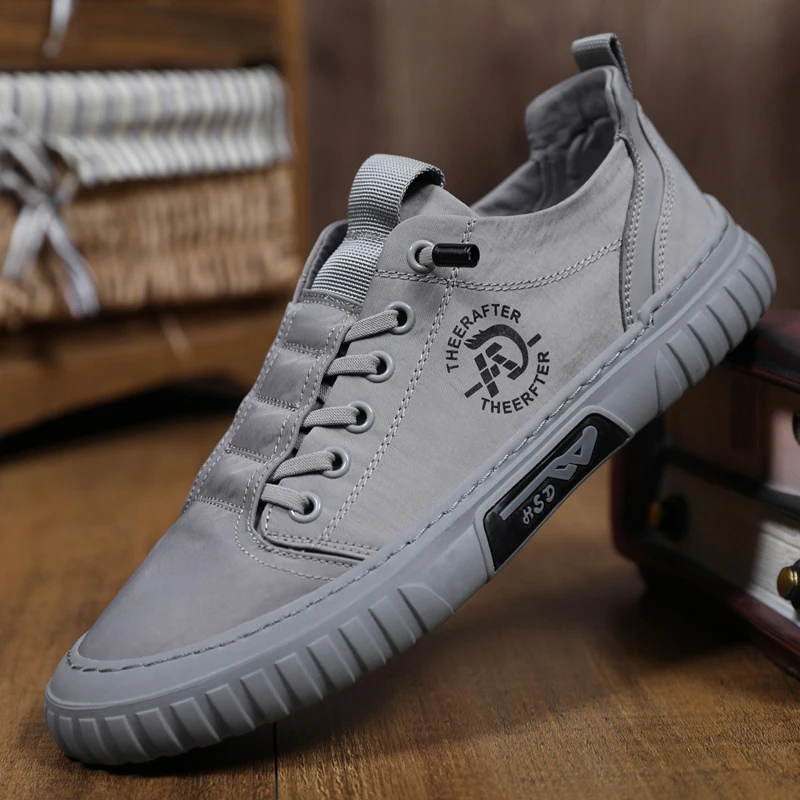

Men summer shoes Breathable Canvas Sneakers slip on fashion Shoes Mens Casual Walking Sneakers Practical Driving Shoes Men flats