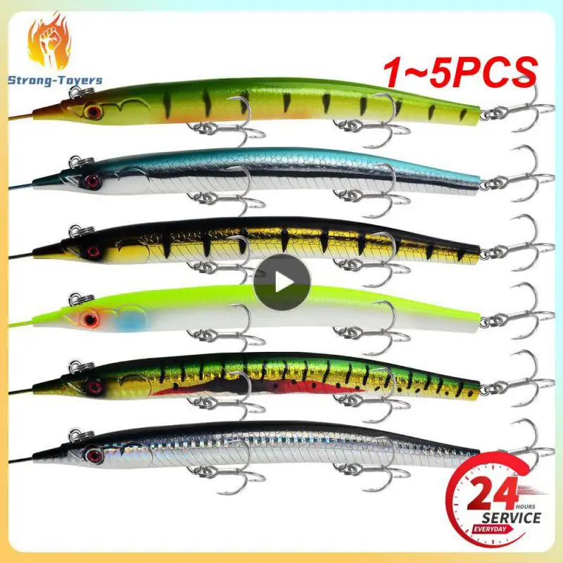 

1~5PCS BEROS MINNOW 22g 18.5cm Floating Wobbler Fishing Lure 6Color Minnow Lure Hard Bait Quality Professional Depth0.8-2.4m