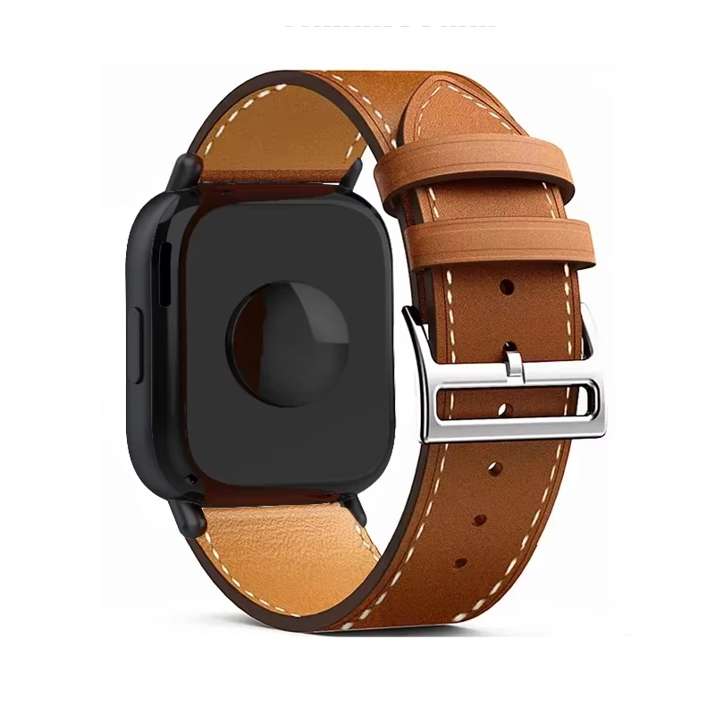 Фото Кожаный ремешок для смарт-часов Redmi Watch 5 Lite/5 Active, спортивный браслет, ремешок для Xiaomi Redmi Watch 5 Active, 22 мм №2