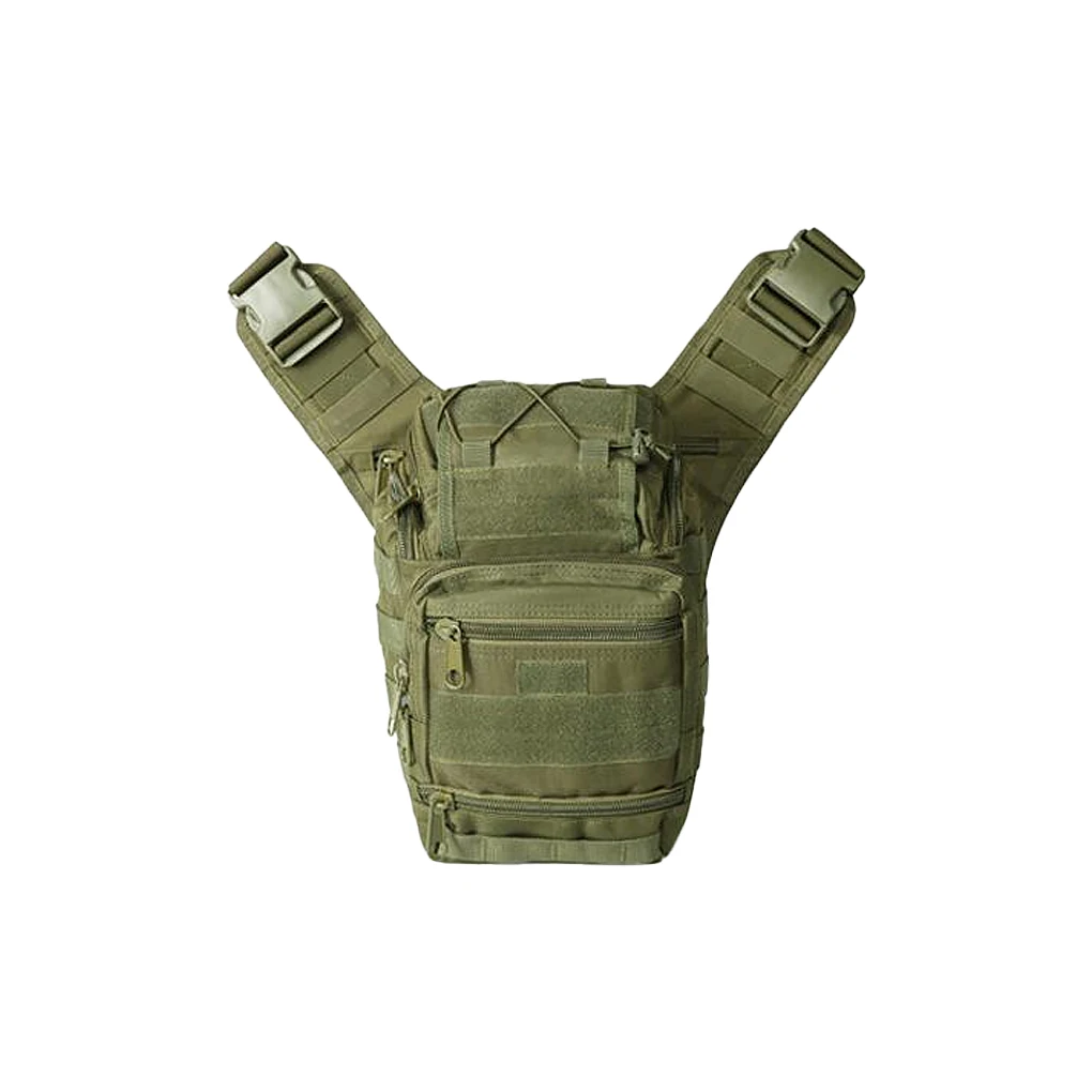 

Outdoor Camouflage Fashionable Chest Bags Small Shoulder Bag Multi-Function Backpack Travel Hiking Equipment Soil