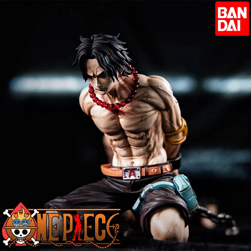 BANDAI цельные колени, портативная D Ace фигурка аниме Коллекционные фигурки, модель Top Wars, украшения, подарки для аниме