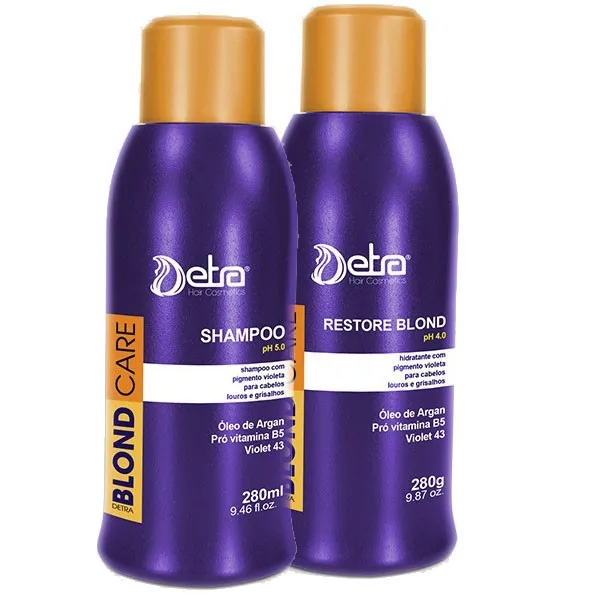 

Detra Blond Care Shampoo 280ml + Blond Care Restore 280g