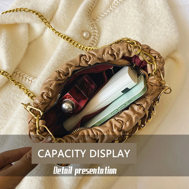 Новинка 2022 маленький клатч на цепочке сумки через плечо из искусственной кожи