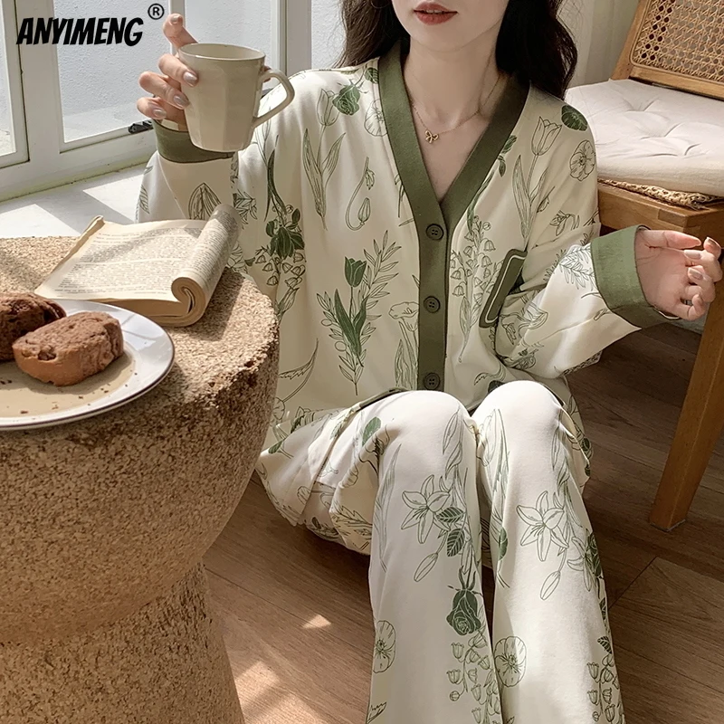 Женские пижамные комплекты Дарлона кимоно мягкая теплая женская одежда для сна