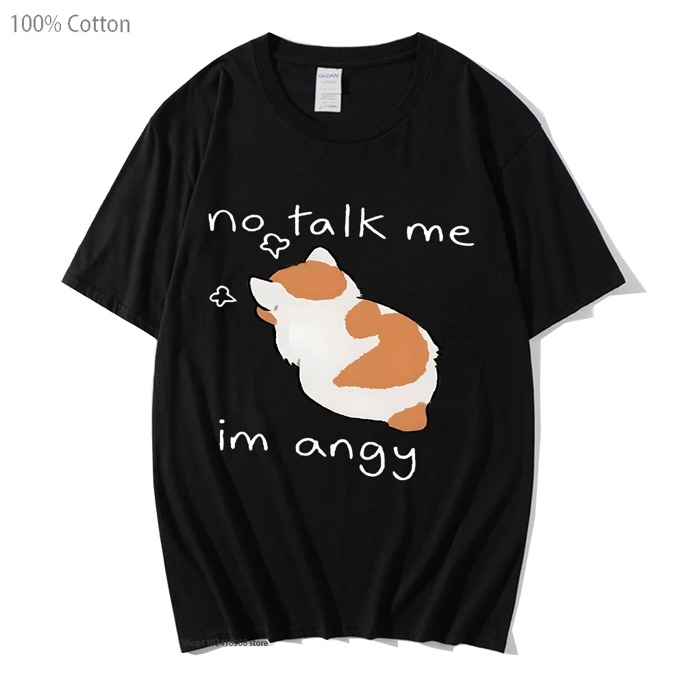 Фото Футболки Fun Cat: мужские и женские, 100% хлопок, летняя одежда, уличный стиль, хип-хоп, повседневные, с мультяшными принтами, Y2K, топы №1