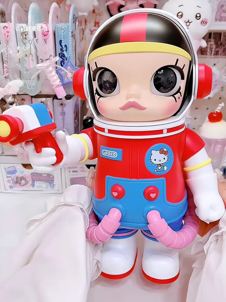 Подлинная семейная серия Sanrio Mega Space Molly 400% экшн-фигурка аниме Hello Kitty милая фигурка