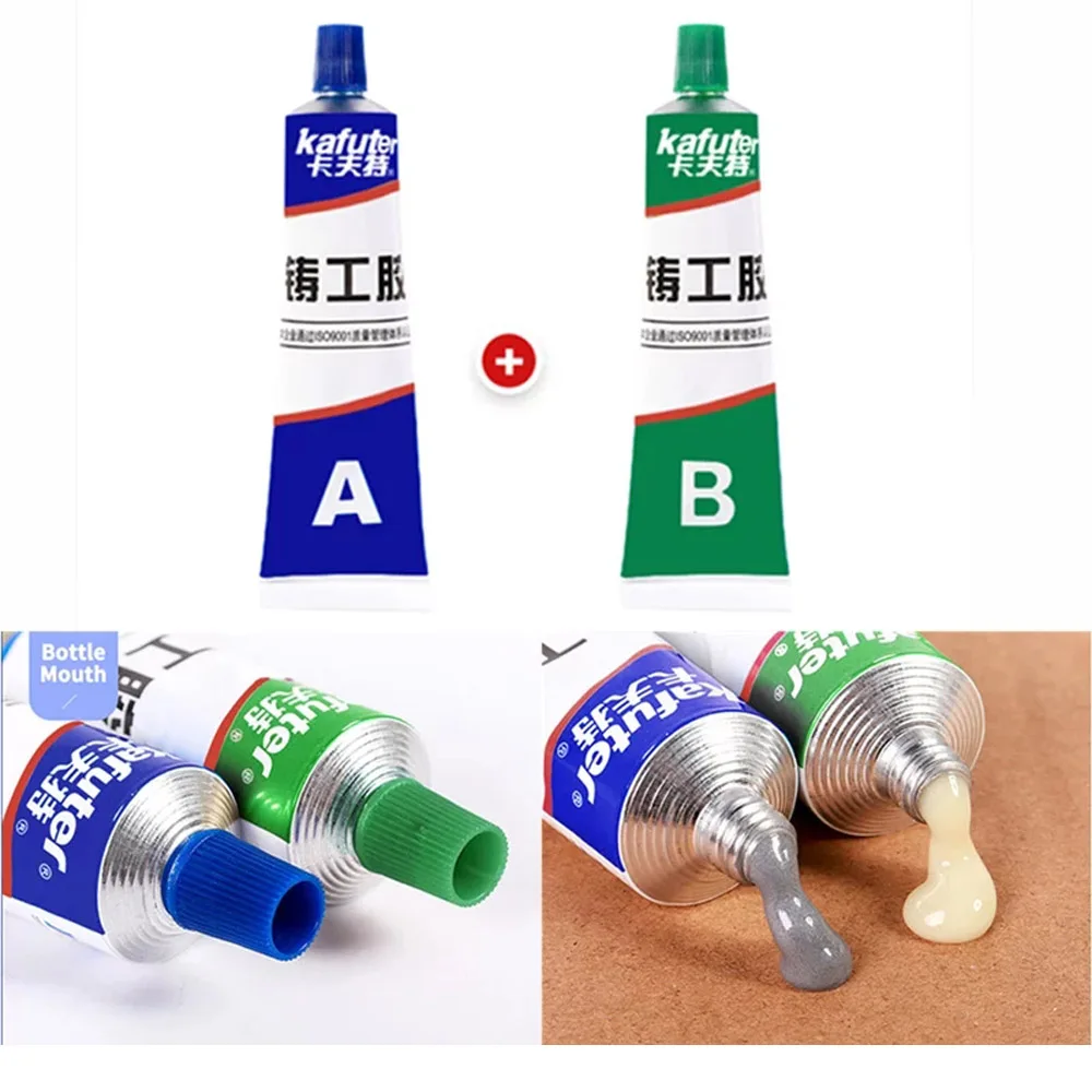 Промышленная ремонтная паста клей термостойкая холодная сварка ремонт металла A