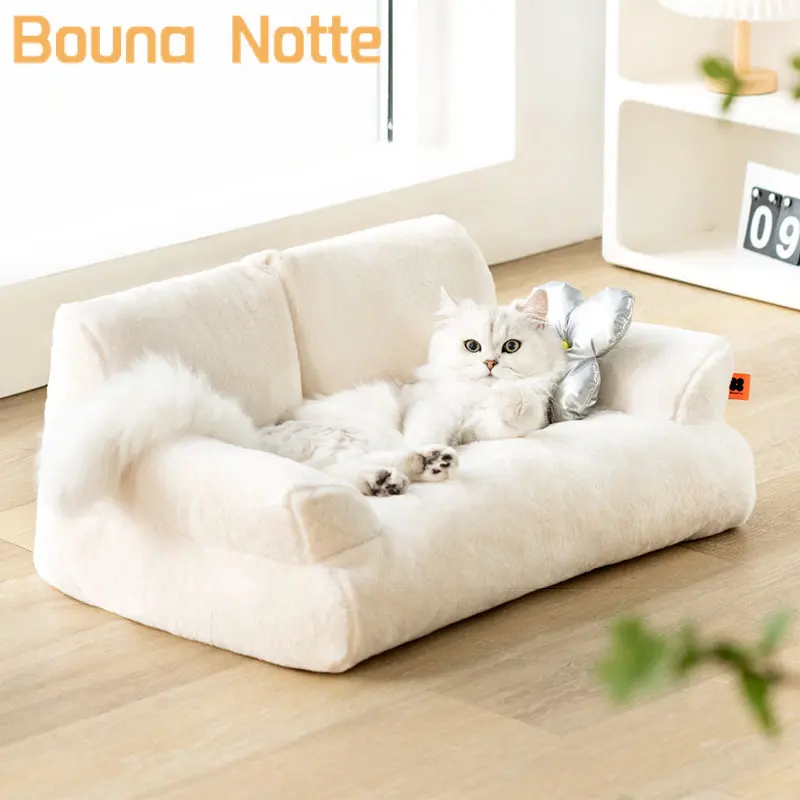 

Items Articles Bed Sofa Furniture Lounger Dogs Cats Basket Kennel House Luxury Fluffy Super Soft Kitten House Cat Nest Pet