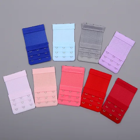1/3/10pcs 3 Rows 2 3 Bra Hooks Extenders Strap Buckle Extension Bra Strap Extender Intimates Accessories Women Bra Strap