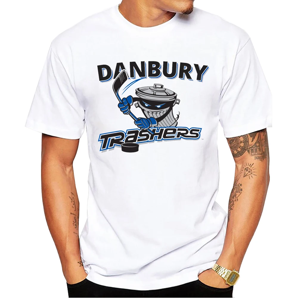 TEEHUB Casual Trasher Männer T-Shirt Mode Cartoon Lemur Gedruckt Hipster T-shirts Kurzarm t shirts Basic Tee – Detail 4