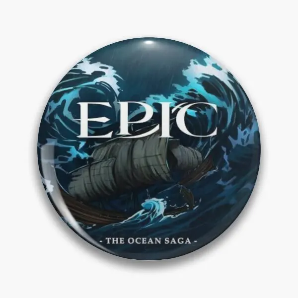Epic The Musical Ocean Saga мягкая булавка на пуговицах металлическая женская декоративная