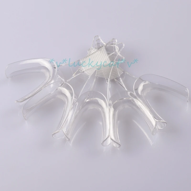 

10pcs/pack Side Lip Mouth Cheek Openers Transparent Dental Retractor for dentist item lab tool Intraoral lip cheek retractor