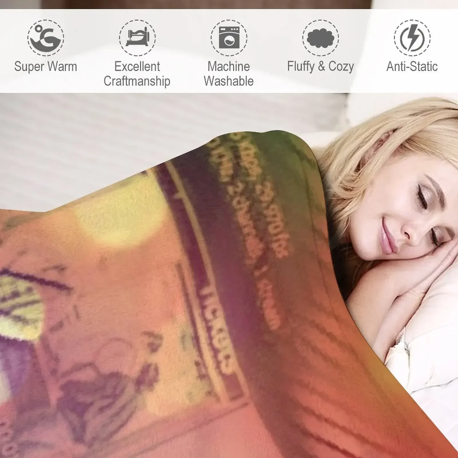 Новое одеяло Beat Boys Bronski Band теплое зимнее фланелевое пляжное