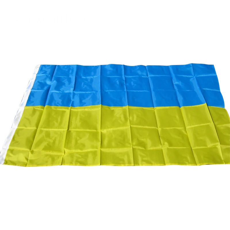 

3ft x 5ft Hot Sale NEW Ukraine Flag 90x150cm 3x5ft Polyester Ukrainian Banner National Country Flag