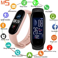 smart mens watch multicolor pedometer heart rate blood pressure monitor sports casual fashion bracelet touch screen wrist watch