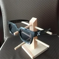 new square x snowflake accessory sunglasses uv 400 trendy eyewear across borders