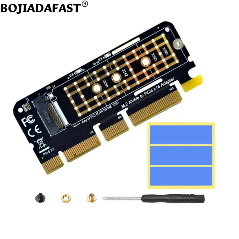 

PCI-E 4X 8X 16X к NGFF M.2 Key-M NVME твердотельный накопитель SSD конвертер адаптер Расширительная карта для настольного компьютера