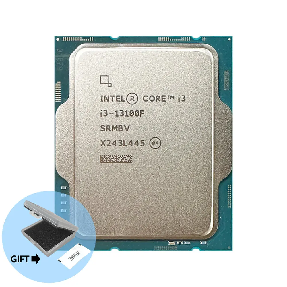 

Процессор Intel Core i3 13100F, новая модель, 3,4 ГГц, LGA 1700 4 ядра, 8 потоков, 65 Вт