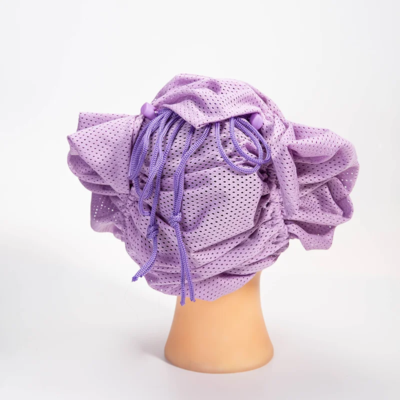 1 шт. сетчатые колпачки для вытирания кудрявых волос