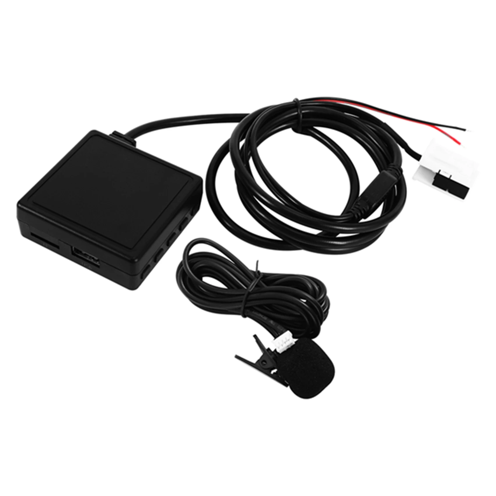 

12V Car Bluetooth 5.0 Stereo Aux Adaptor Bluetooth Module Cable Handfree Microphone for BMW E60 E63 E64 E65 E66 Serie 1 3
