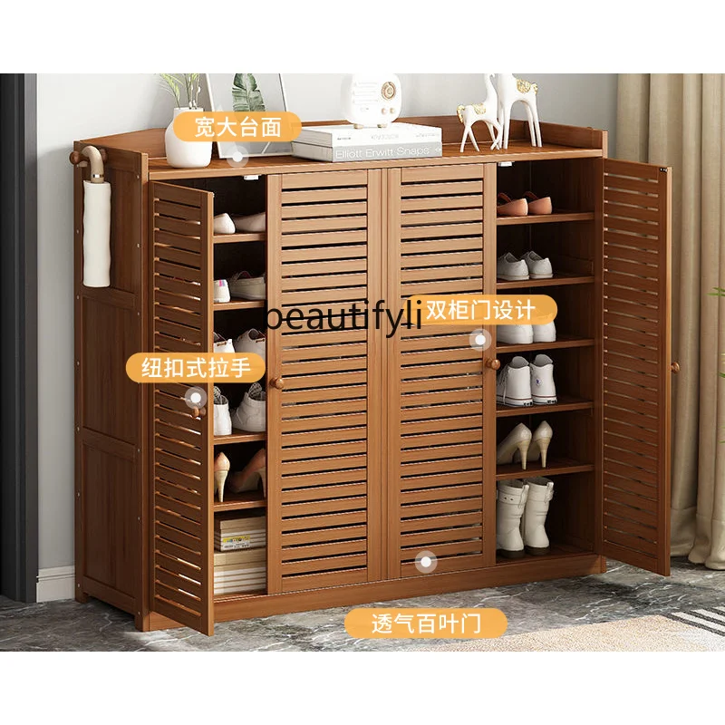 

Шкаф для хранения обуви, компактный экономичный встроенный шкаф большой вместимости для дома