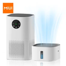 MIUI Air Purifier with Humidifier Combo for Home Allergies and Pets Hair, Smokers in Bedroom, H13 True HEPA Filter，2-in-1