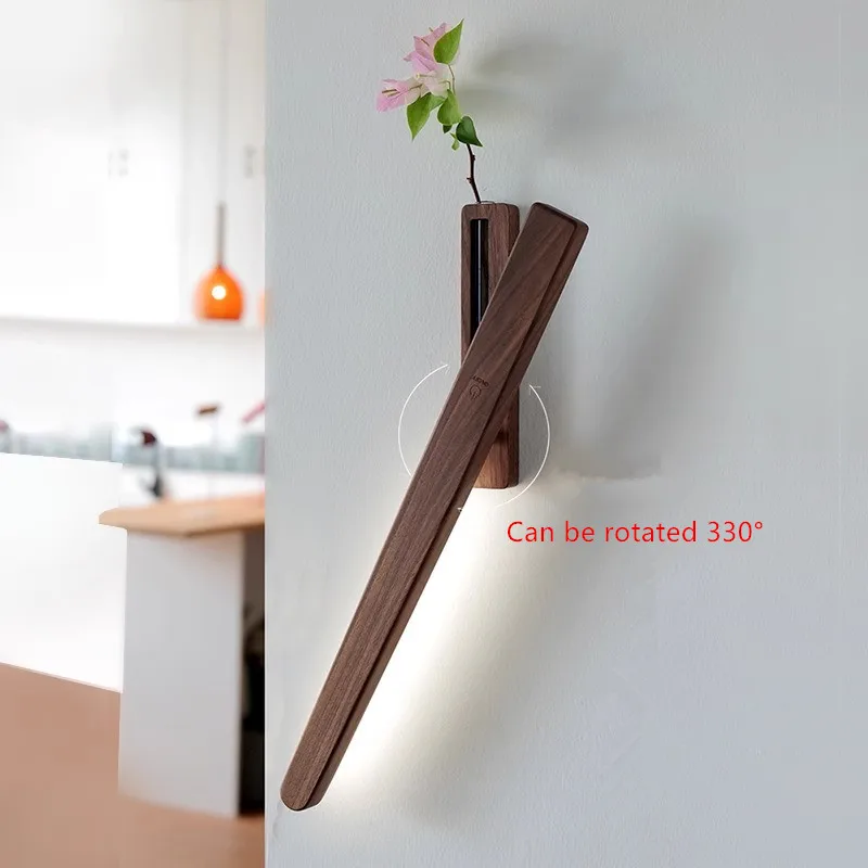 Настенный светильник-бра украшенный цветами Современная Минималистичная