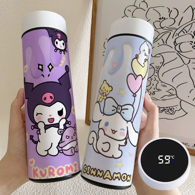 

Sanrio Cinnamoroll Babycinnamoroll Clow M Smart Insulation Cup Large Capacity Cute Portable Temperature Measuring Display Cup