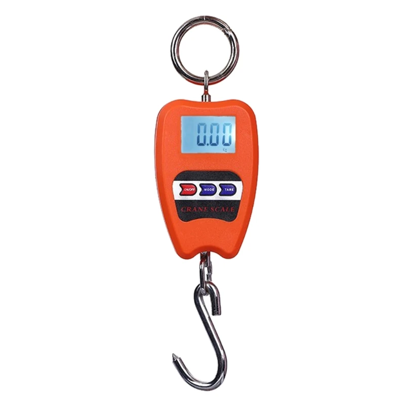 

Crane Scale 200kg/50g Digital Hanging Scale Industrial Hanging Scale with Hook Workshops Agricultural Markets Use