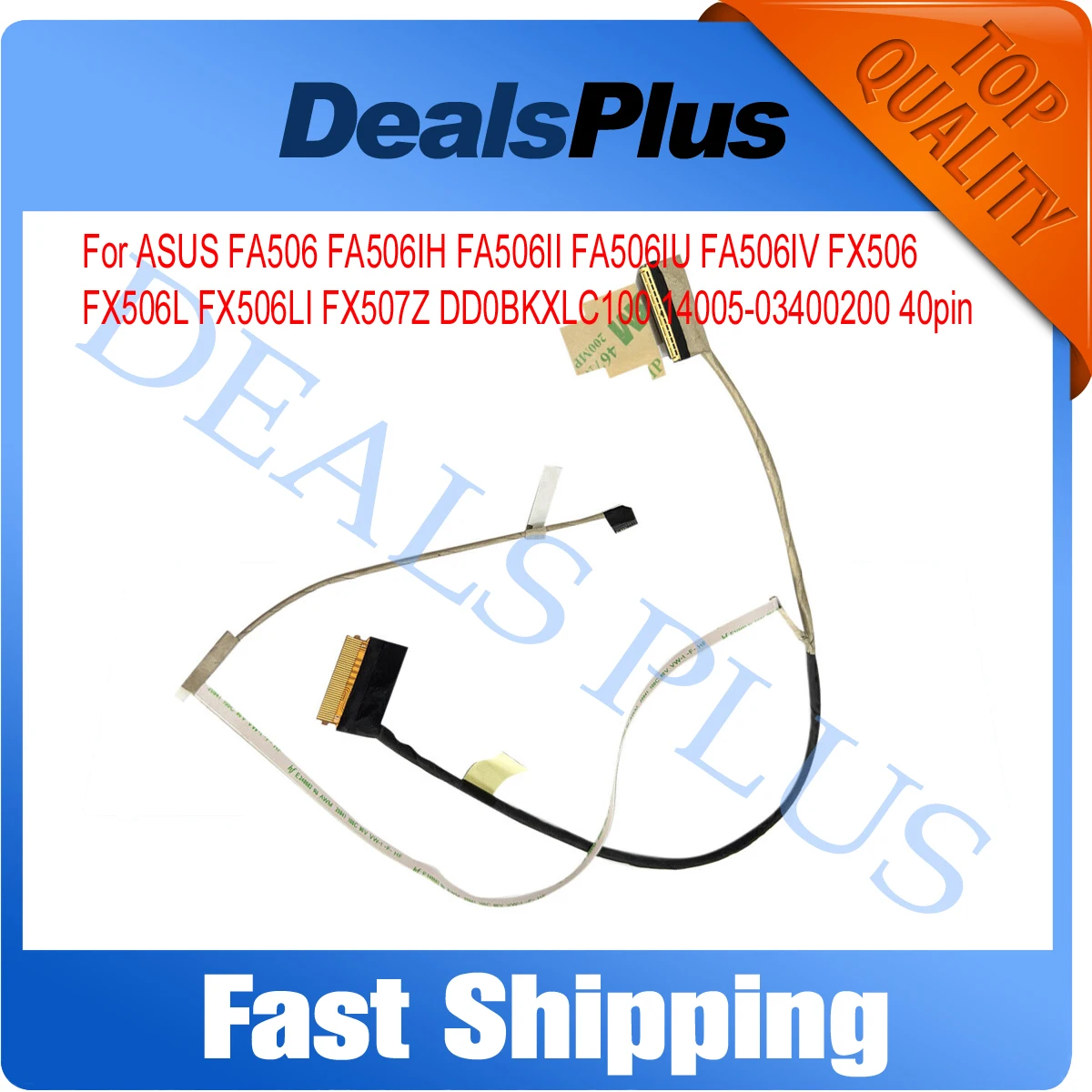 Новый 40Pin 144Hz LCD видеокабель для замены для ASUS FA506 IH II IU IV FX506 FX506L FX506LI FX507Z DD0BKXLC100 14005-03400200