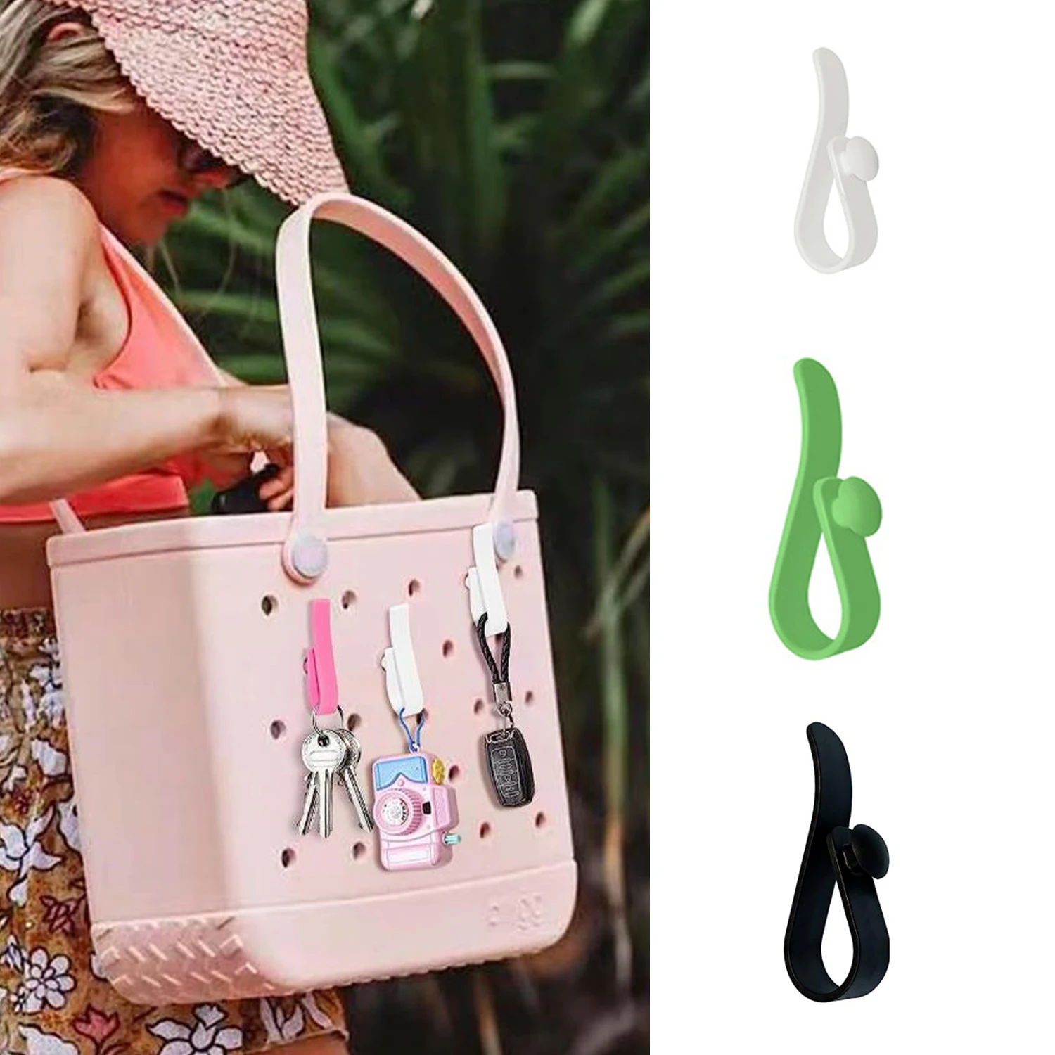 

Hole Bag Hook Beach Bag Hooks Bag Insert Cup Holder Multi-Purpose Hooks Bag Key Holder Insert Hooks Holder