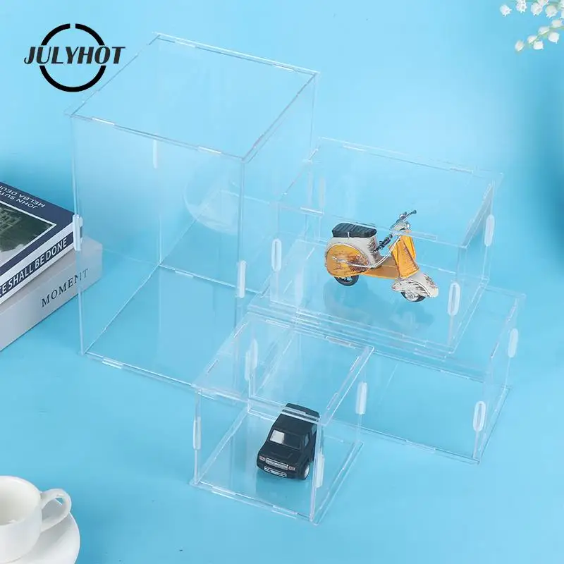

Acrylic Display Box Transparent Doll Model Blind Box Toy Storage Display Stand Cabinet Protect & Showcase Your Collectibles