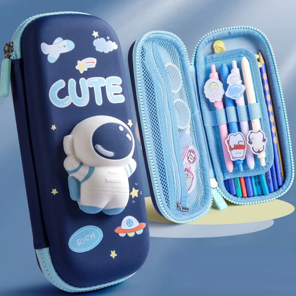 

Portable 3D Space Pen Case Stationery Decompression Pencil Case School Pencil Cases Pencil Box EVA Stationery Box