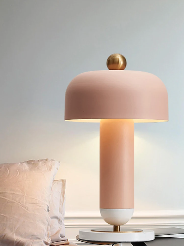 

Nordic modern creative bedside lamp cute girl ins simple home decoration lamp for bedroom living room children's room