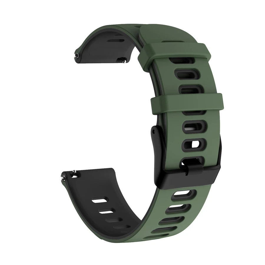 Hit color Silicone Watchbands for Garmin Forerunner 245 645 Vivoactive 3 Vivomove HR Watch Strap for Garmin Venu GarminMove Band