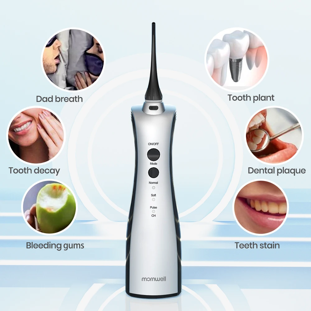 Oral Irrigator Rechargeable Water flosser Portable Dental Teeth Clean Floss Jet irrigator |