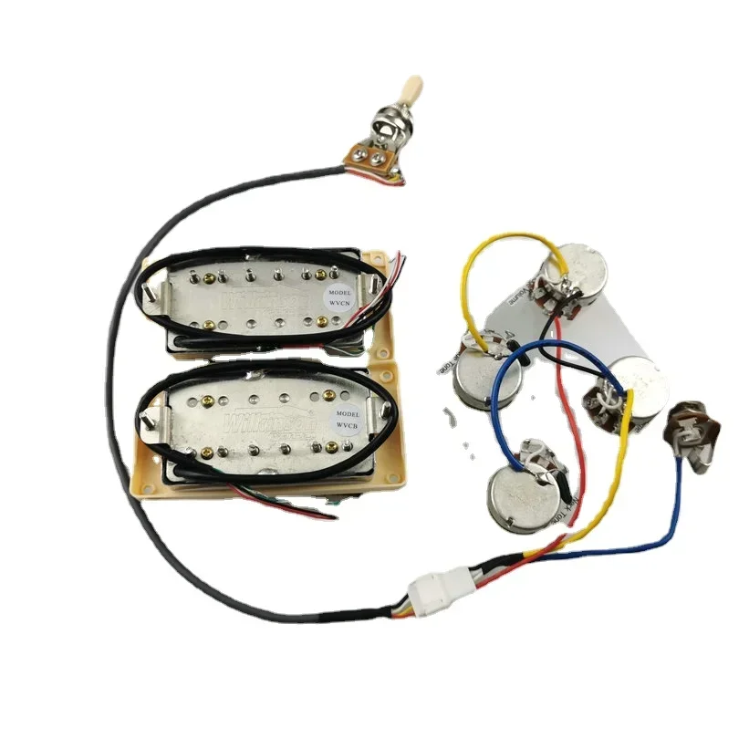 Звукосниматели для электрогитары Wilkinson Ainico5 Humbucker 4C с жгутом проводов Подходит