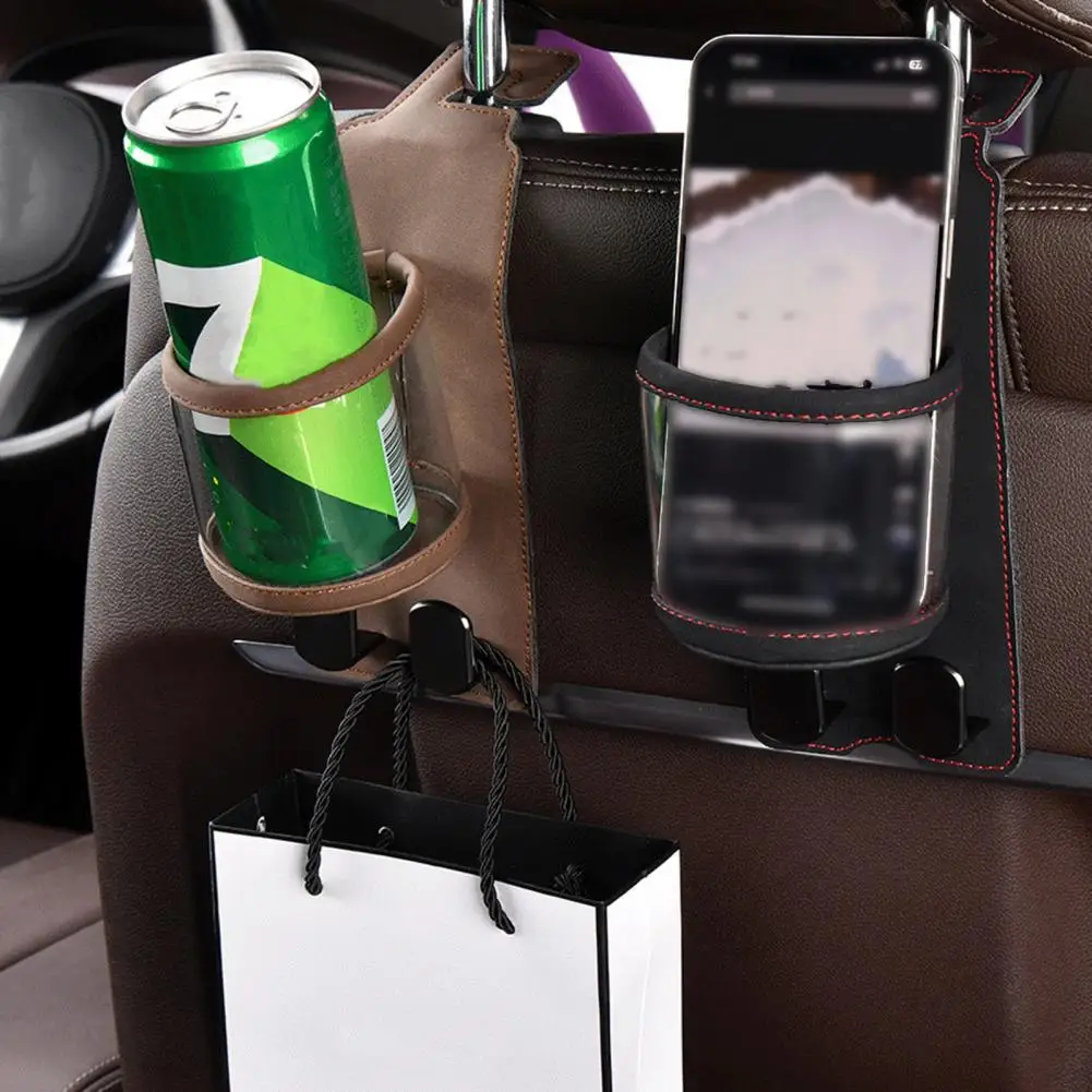 Многофункциональный держатель для стаканов с креплением на спинку сиденья