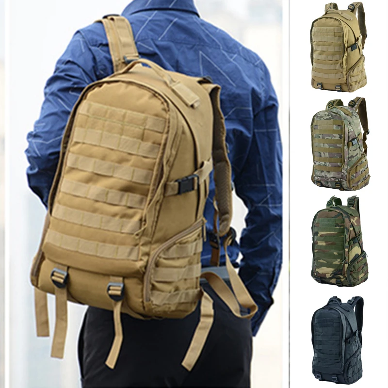 

900D Oxford Men Army Military Tactical Backpack Outdoor Waterproof Camping Hiking Camouflage Backpack Hunting Molle Bag