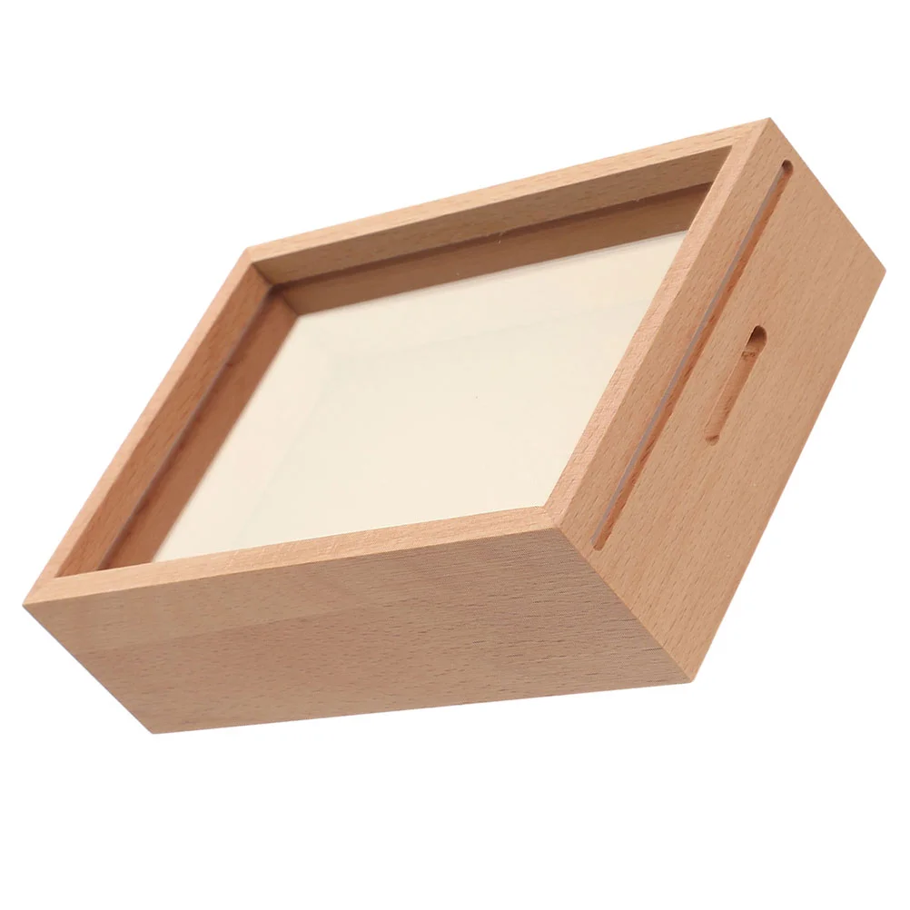 

Piggy Bank Girl Gifts Clear Money Kids Adult Coins Solid Wood Saving Jars Adults Cash Savings Banks