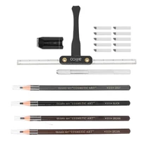 microblading practice kit eyebrow positioning ruler waterproof ergonomic multi purpose microblading pen for beauty salon