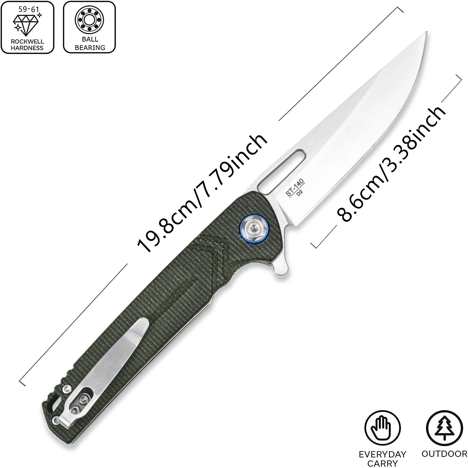 Складной карманный нож siтрудоen ST140