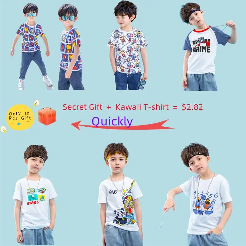 

T-shirts Roupa Infantil Pra Menino Camisetas Anime T Shirt Boys Clothes Graphic Teenager Vetement Enfant Garcon Tee Superzings