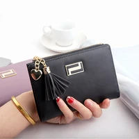 boutique women wallet tassel clutch women coin purse photo holder multifunctional credit cardid holder ladies zipper wallet
