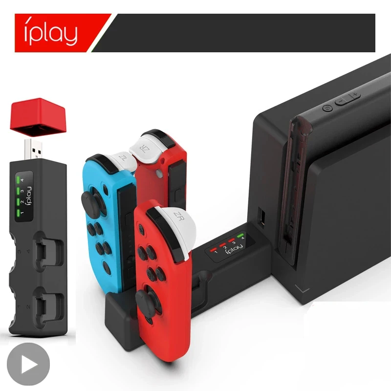 

Docking Station For Joycon Nintendo Switch Controller Control Joy Con Charger Dock Charging Accessories USB Support Stand Charge