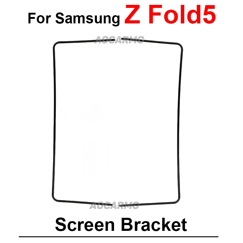 Для Samsung Galaxy Z Fold 6 5 4 3 Fold6 Fold4 Передняя подставка для экрана Средняя рамка Рамка