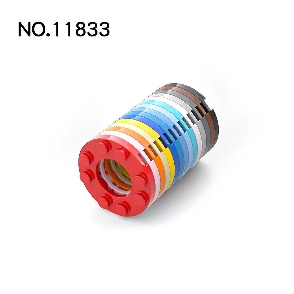 50 шт. MOC монта частица 11833 4x4 за блоки ди существиzione parti mattoni fai-da-te премиум sfuso giocattoli